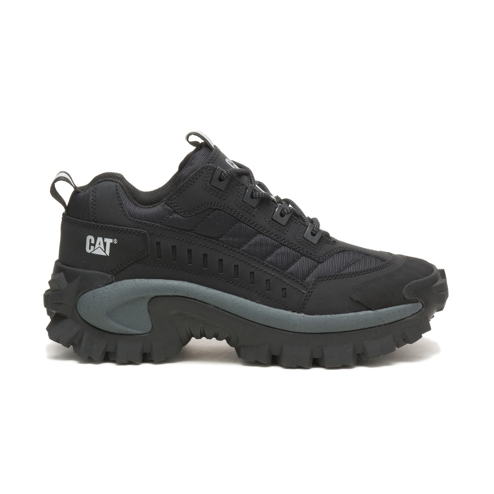 Caterpillar Shoes South Africa - Cat Men's Intruder Casual Shoes Black/Dark Grey RM3861794